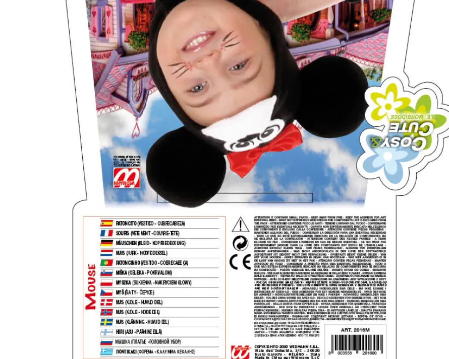 Strój dziecięcy MYSZ 3-4 lata