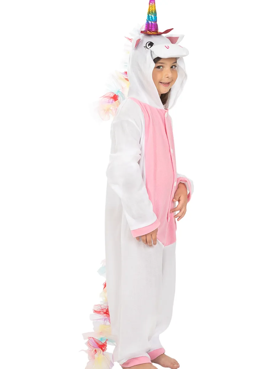 Strój dziecięcy różowy JEDNOROŻEC onesie 3-4 lata