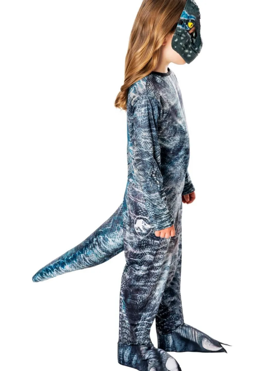 Strój dziecięcy VELOCIRAPTOR BLUE 5-7 lat