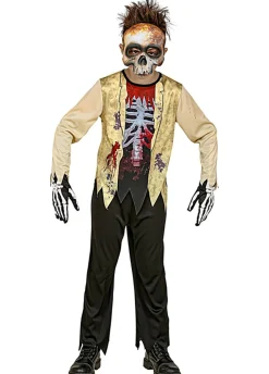 Strój dziecięcy ZOMBIE SZKIELET przebranie halloweenowe