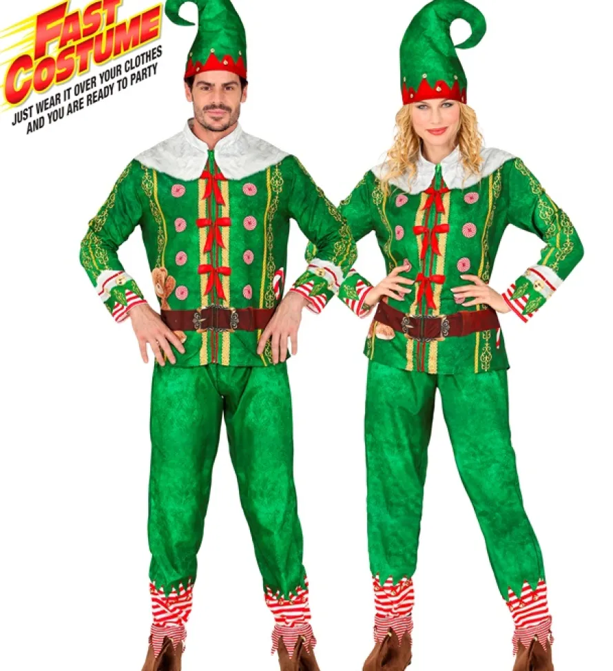 Strój ELFA POMOCNIKA MIKOŁAJA unisex