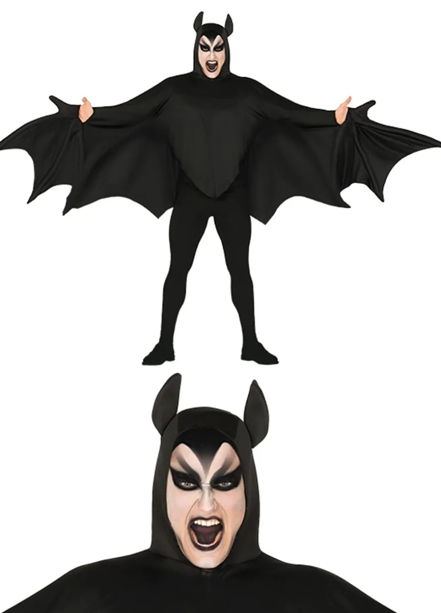 Strój halloweenowy NIETOPERZ przebranie dla dorosłego - L