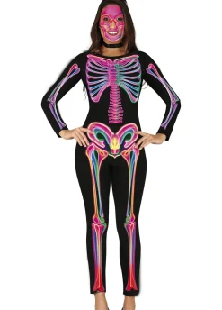 Strój hallowenowy damski KOMBINEZON SZKIELET