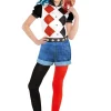 Strój HARLEY QUINN dla dziewczynki 10-12 lat