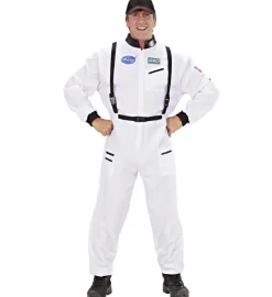Strój karnawałowy KOMBINEZON ASTRONAUTY biały