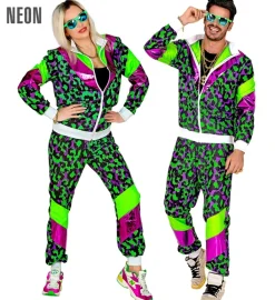 Strój karnawałowy NEON PARTY dresy w stylu lat 90