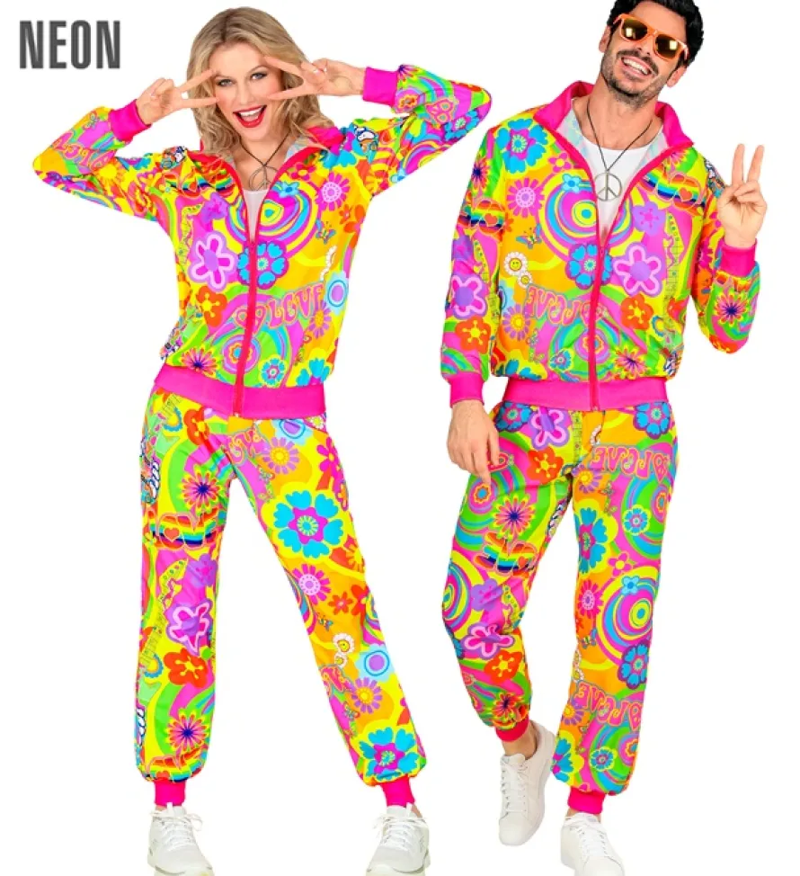 Strój karnawałowy unisex GROOVY komplet dresowy