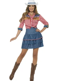 Strój kowbojki DZIEWCZYNA Z RODEO - M
