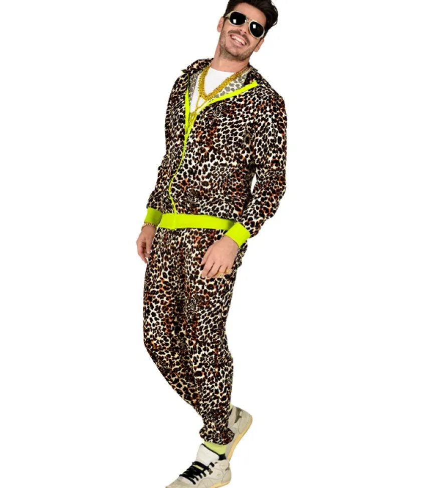 Strój LATA 80. dres w panterkę