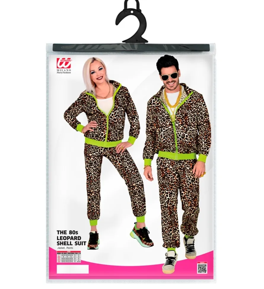 Strój LATA 80. dres w panterkę