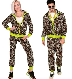 Strój LATA 80. dres w panterkę