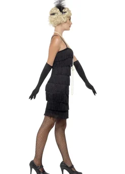 Strój lata 20 FLAPPER sukienka z frędzlami - XXL