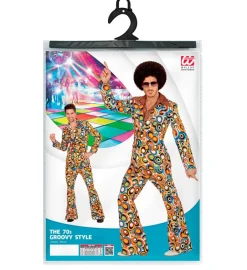 Strój lata 70 męski GROOVY