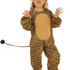 Strój LEOPARDA dla dzieci 3-4 lata