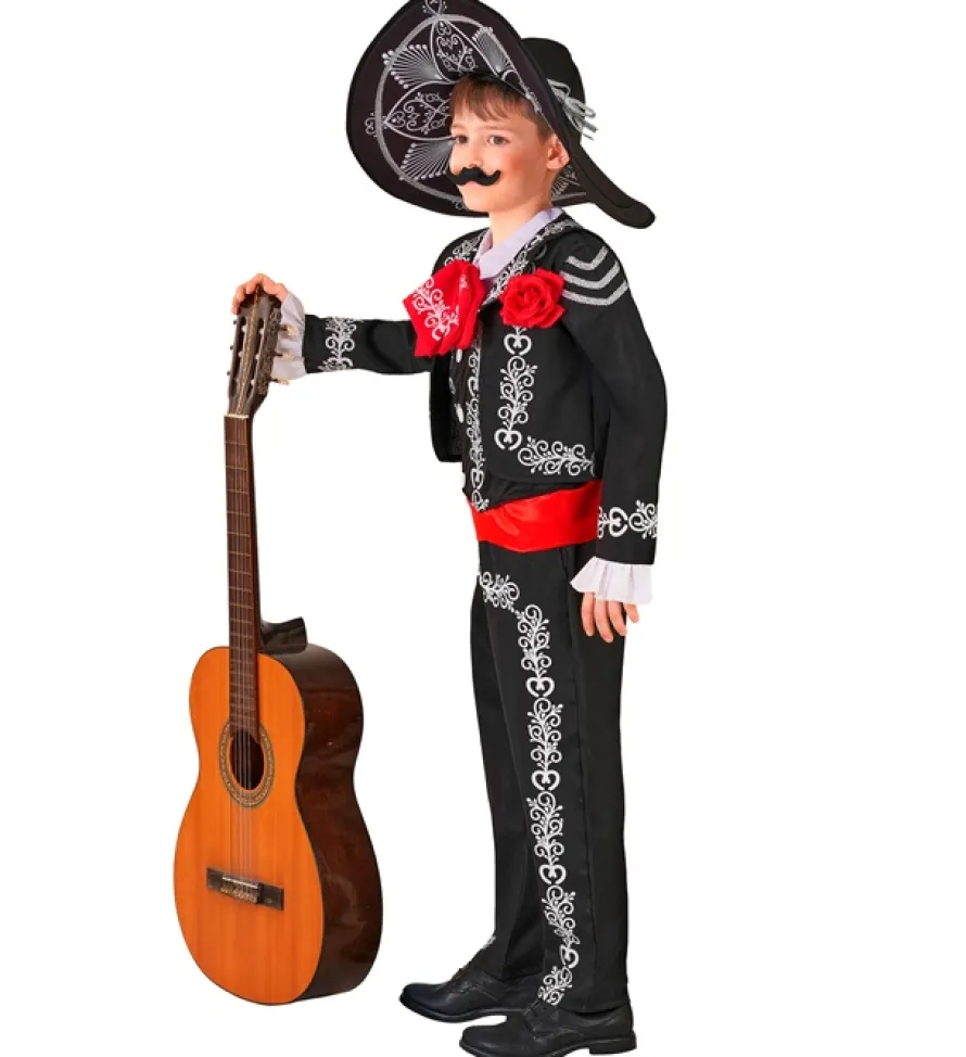 Strój MARIACHI Dia de los Muertos dziecięcy