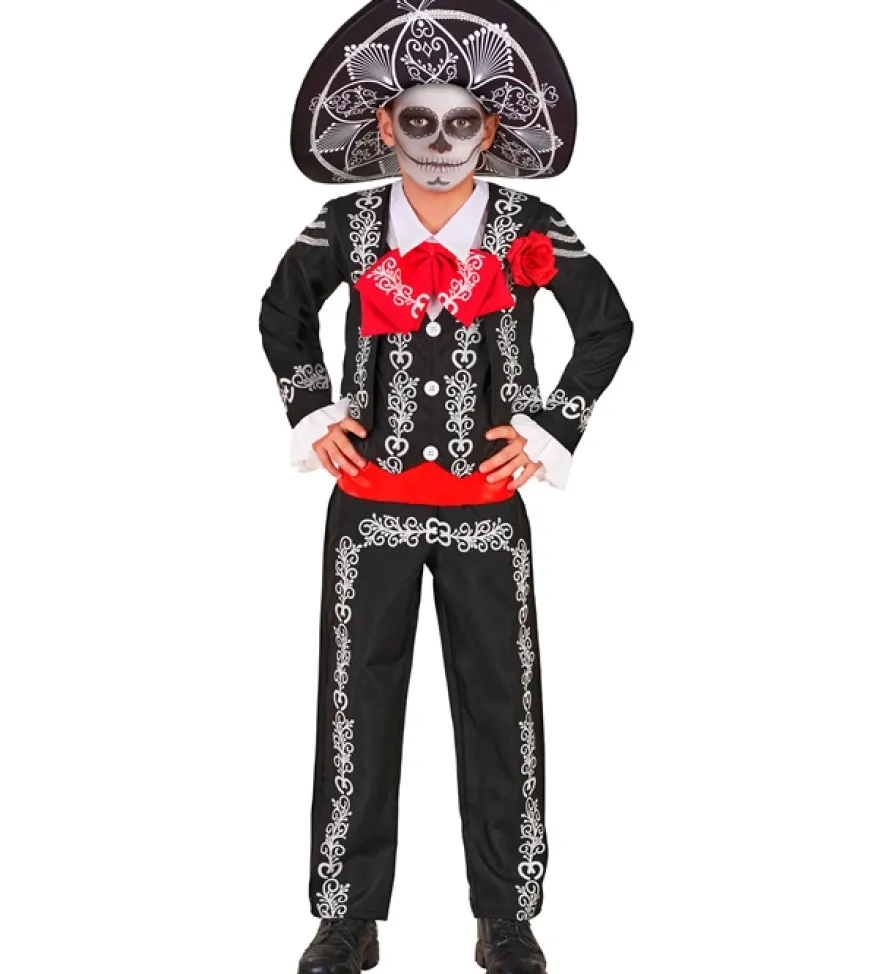 Strój MARIACHI Dia de los Muertos dziecięcy