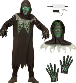 Strój ŚMIERCI na Halloween - interaktywny
