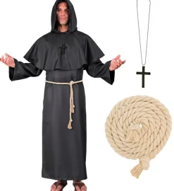 Strój MNICHA czarny
