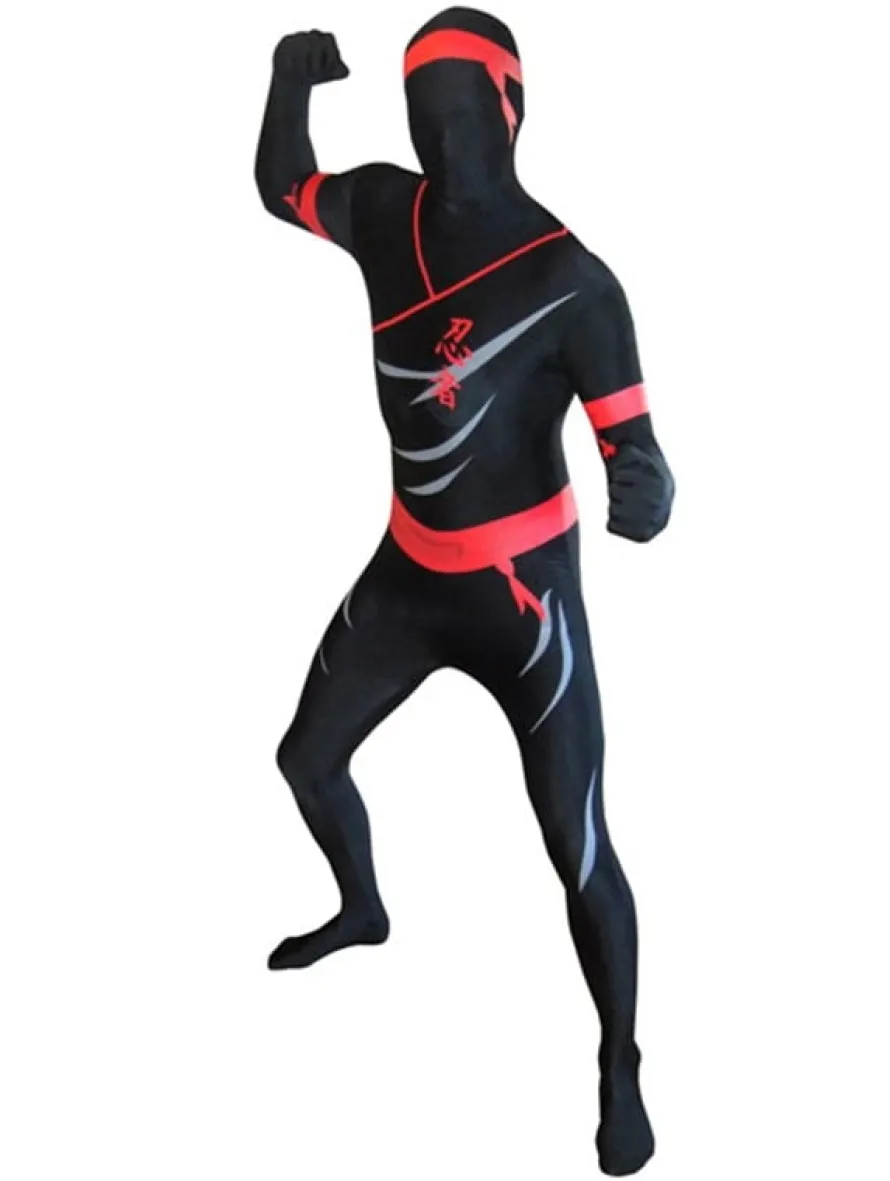 Strój MORPHSUIT NINJA śmieszne kostiumy dla dorosłych