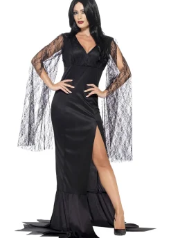 Strój MORTICIA ADDAMS przebranie na Halloween