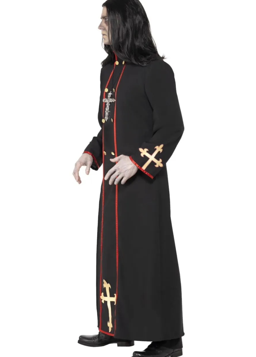 Strój męski na Halloween EGZORCYSTA - M