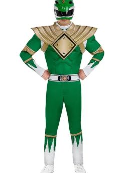 Strój męski POWER RANGER zielony