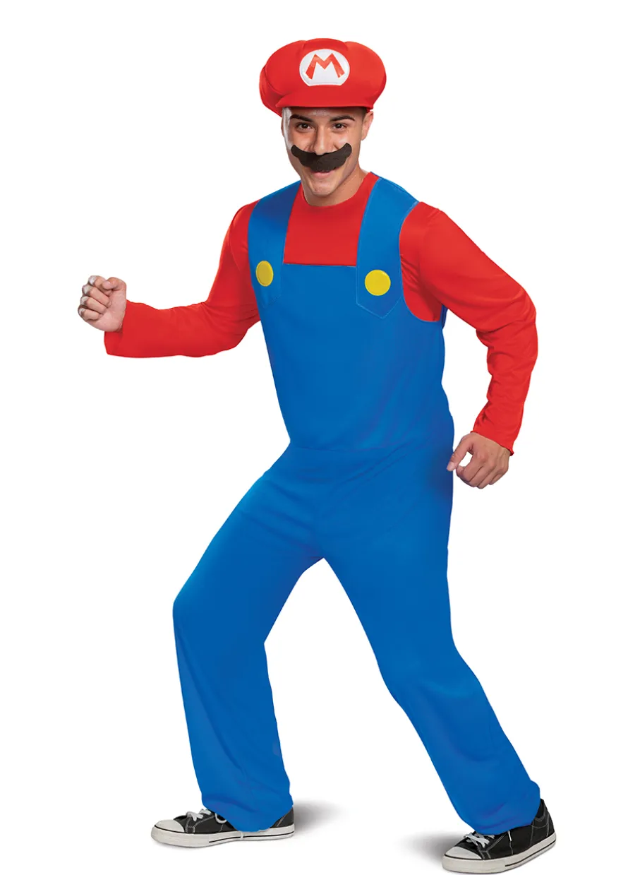 Strój męski SUPER MARIO kostium karnawałowy