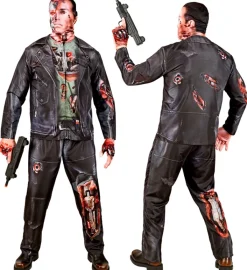Strój na Halloween CYBORG zombie