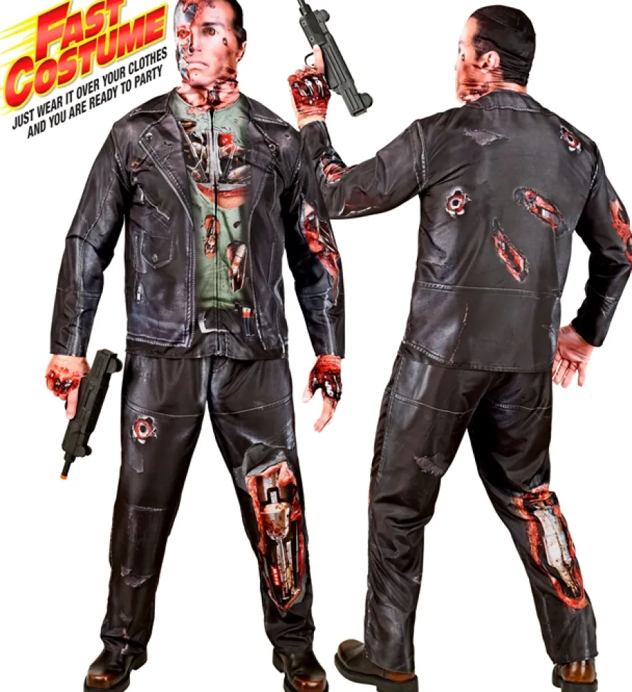 Strój na Halloween CYBORG zombie