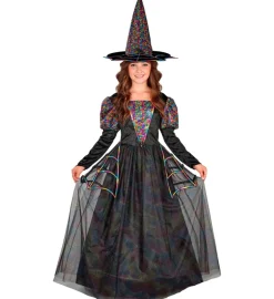 Strój na Halloween CZAROWNICA w sukni balowej