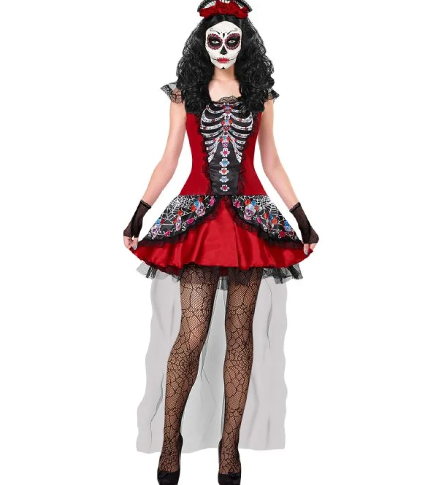 Strój na Halloween DAMA - DIA DE LOS MUERTOS