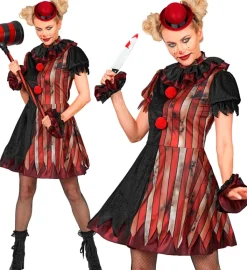 Strój na Halloween damski CLOWN Z HORRORU