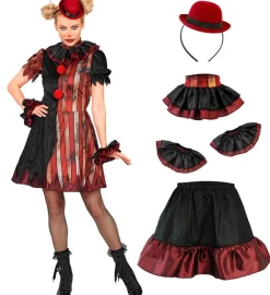 Strój na Halloween damski CLOWN Z HORRORU