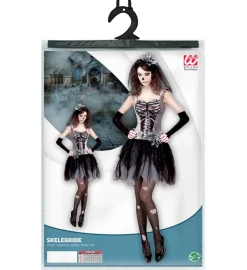Strój na Halloween damski - DAMA SZKIELETOWA