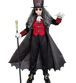 Strój na Halloween dla chłopca WŁADCA WAMPIRÓW