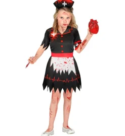 Strój na Halloween dla dziewczynki PIELĘGNIARKA