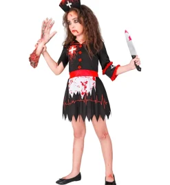 Strój na Halloween dla dziewczynki PIELĘGNIARKA