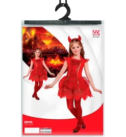 Strój na Halloween dla dziewczynki DIABEŁEK