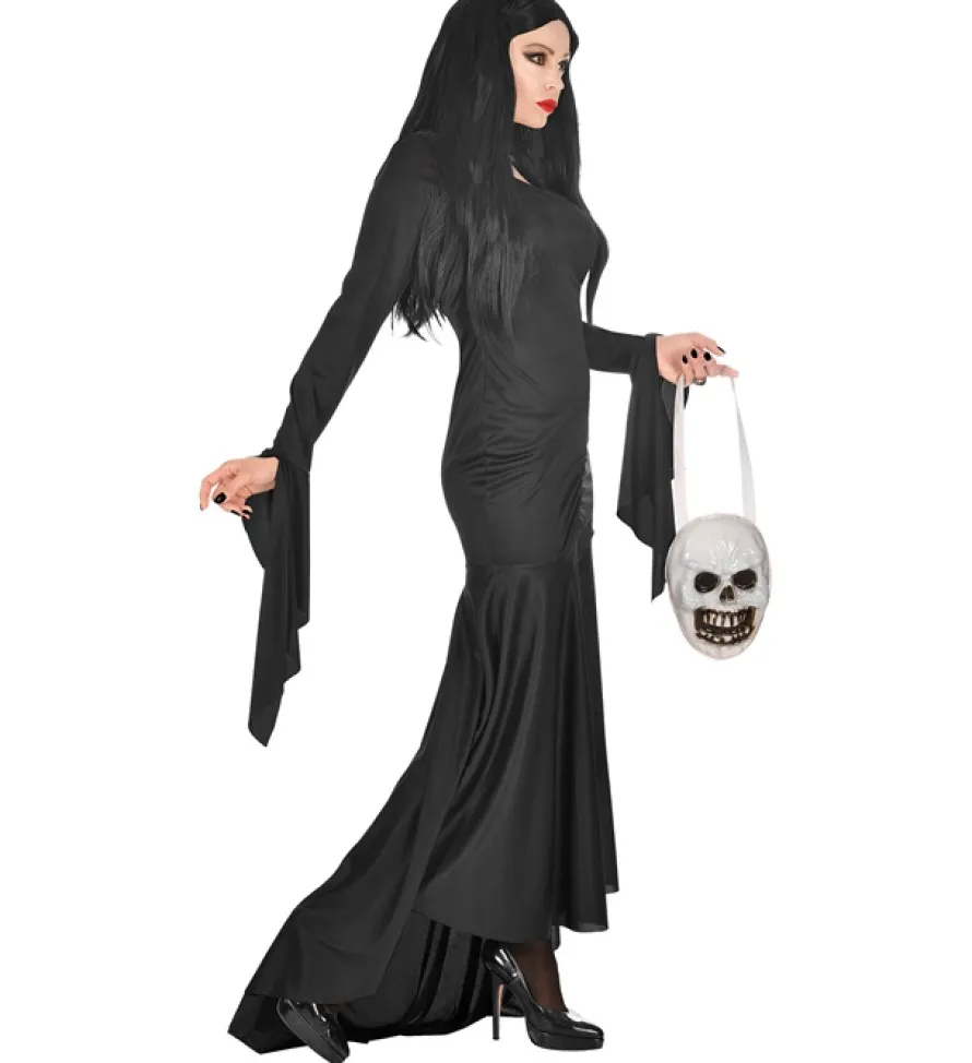 Strój na Halloween gotycka dama MORTICIA