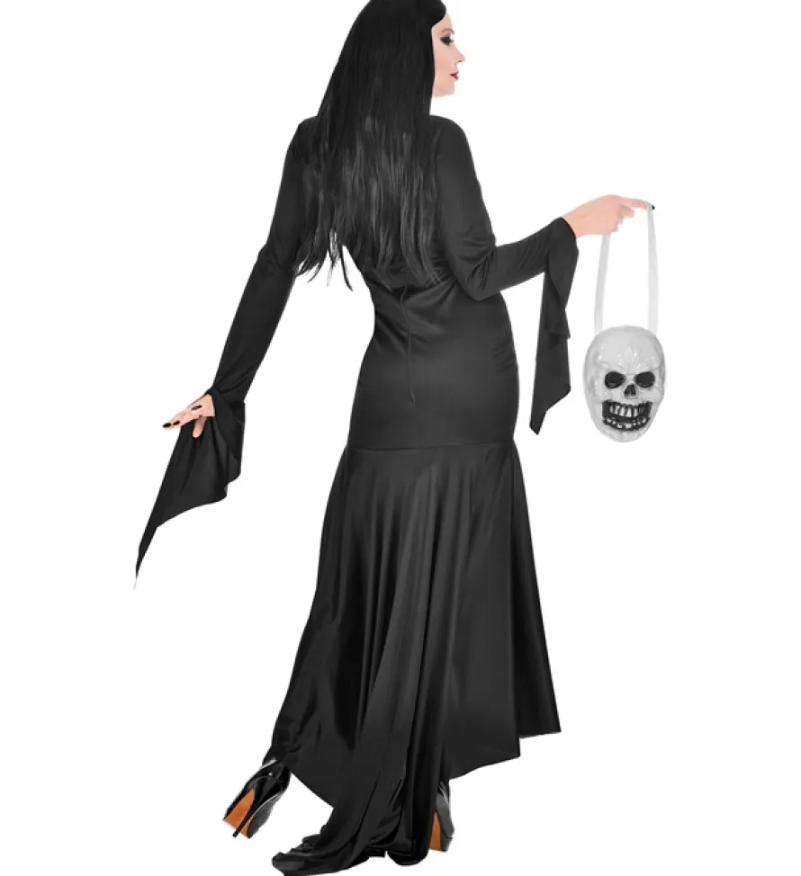 Strój na Halloween gotycka dama MORTICIA