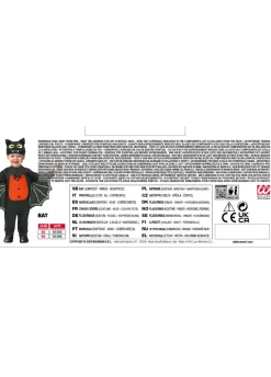 Strój na Halloween NIETOPERZ dla dziecka 98cm