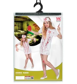 Strój na Halloween - PIELĘGNIARKA ZOMBIE