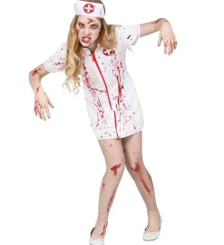 Strój na Halloween - PIELĘGNIARKA ZOMBIE