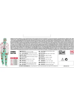 Strój na Halloween ZOMBIE DOKTOR