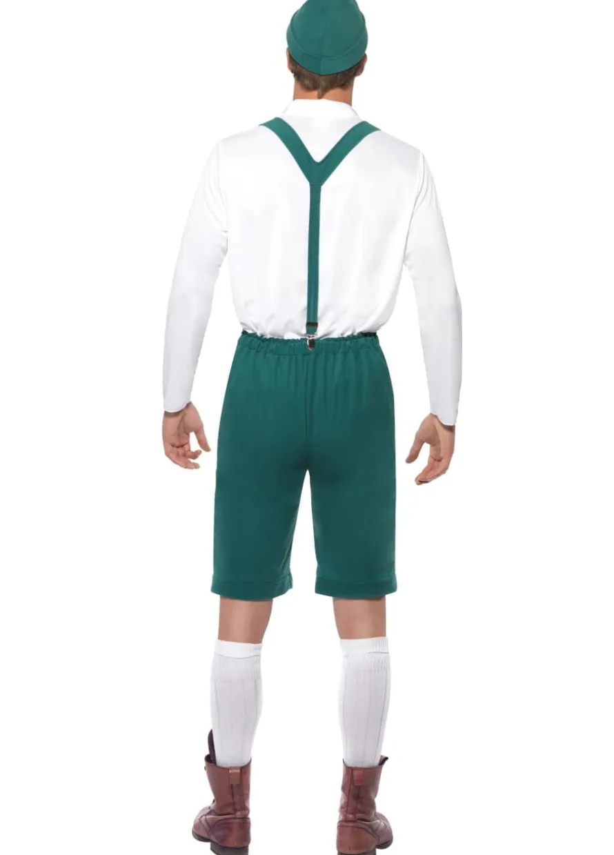 Strój na OKTOBERFEST zielony