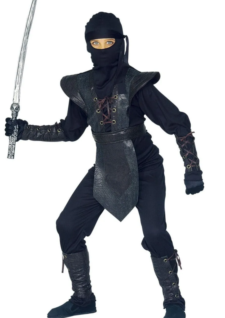 Strój NINJA dla dzieci MISTRZ NINJA