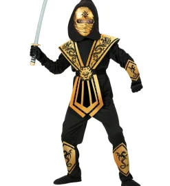 Strój ninja GOLD KOMBAT