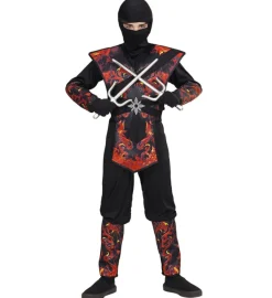 Strój ninja OGNISTY SMOK