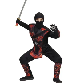 Strój ninja OGNISTY SMOK