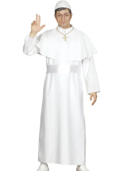 Strój PAPIEŻA biała sutanna